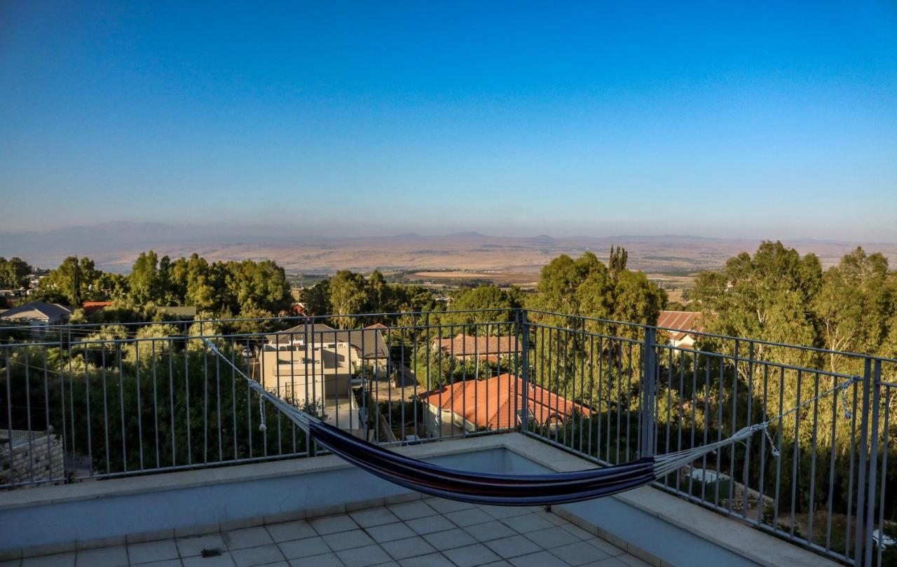 Rosh Pinna Home With A View ภายนอก รูปภาพ